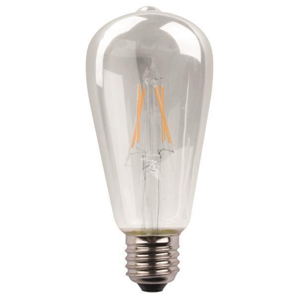 Eurolamp ΛΑΜΠΑ LED ST64 CROSSED FILAMENT 11W E27 4000K 220-240V DIMMABLE CLEAR