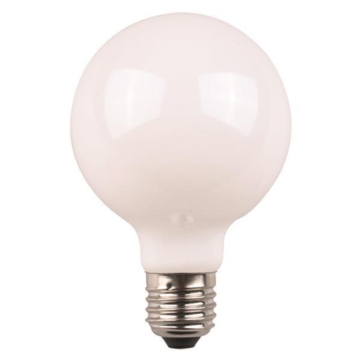 Eurolamp ΛΑΜΠΑ LED ΓΛΟΜΠΟΣ G95 CROSSED FILAMENT 8W Ε27 4000K 220-240V MILKY
