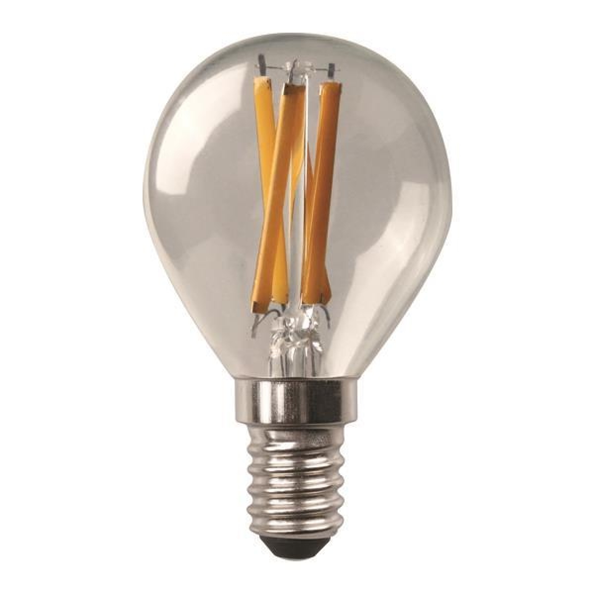Eurolamp ΛΑΜΠΑ LED ΣΦΑΙΡΙΚΗ CROSSED FILAMENT 6.5W E14 2700K 220-240V