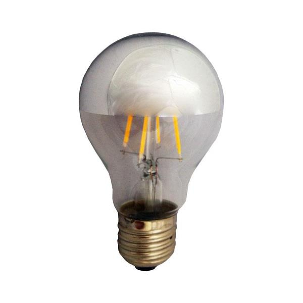 Eurolamp ΛΑΜΠΑ LED ΑΝΕΣΤΡΑΜΜΕΝΟΥ ΚΑΘΡΕΠΤΟΥ FILAMENT 6W E27 2700K 220-240V DIMMABLE