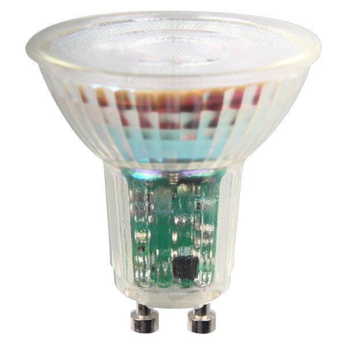 Eurolamp ΛΑΜΠΑ LED GU10 5.5W 6500K 38° 220-240V DIMMABLE ΓΥΑΛΙ