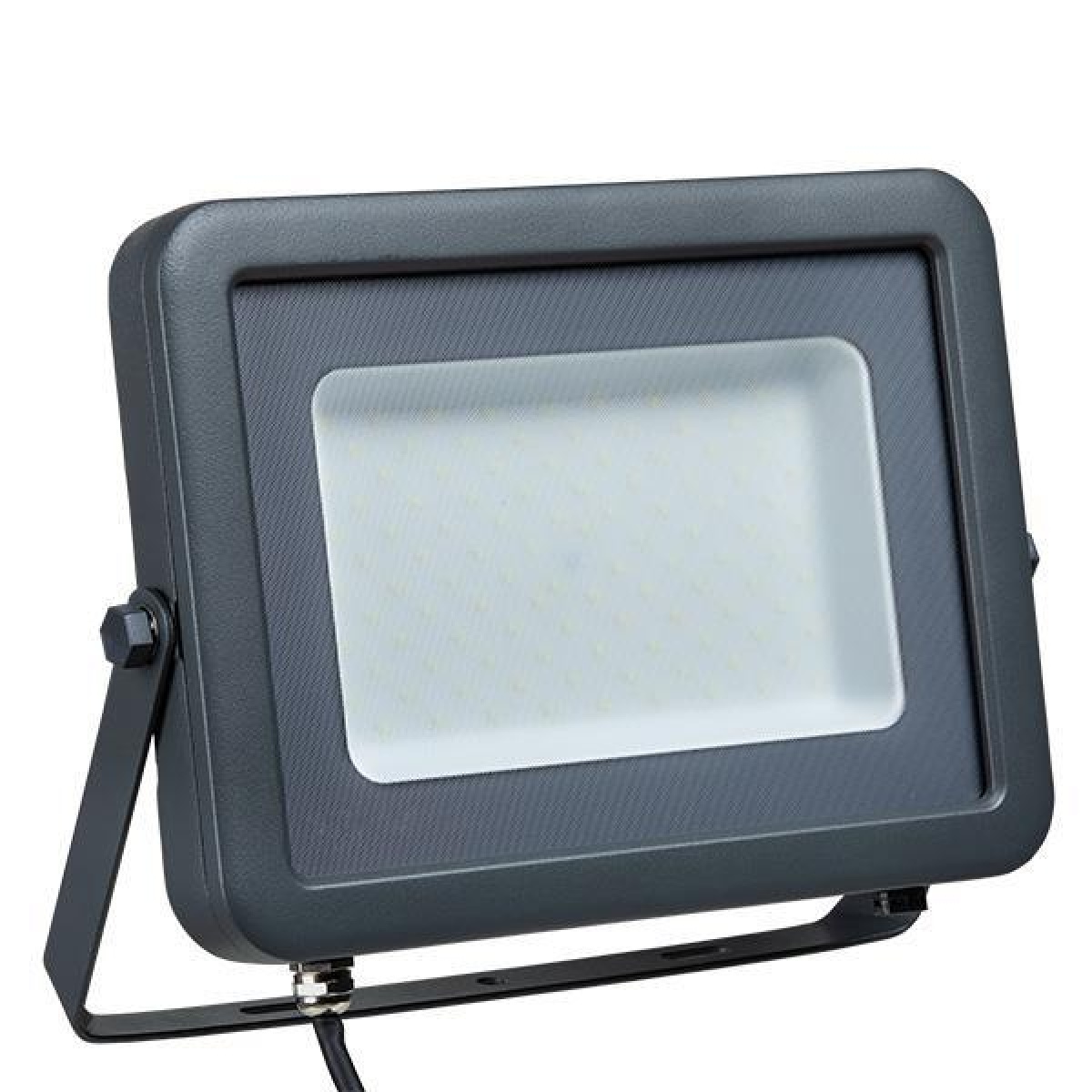 Eurolamp ΠΡΟΒΟΛΕΑΣ LED SMD 100W ΜΑΥΡΟΣ IP66 80-265V 6500K PLUS