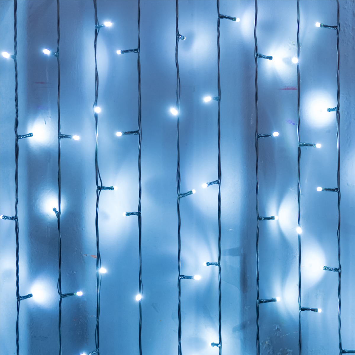 ACA  240 LED ΛΑΜΠ. ΚΟΥΡΤΙΝΑ ΚΑΟΥΤΣΟΥΚ, CW., ΕΠΕΚΤ. (ΜΑΧ 8), ΣΤΑΘΕΡΑ,IP65, 200x100cm, 1.5M ΚΑΛ. ΤΡΟΦΟΔ.