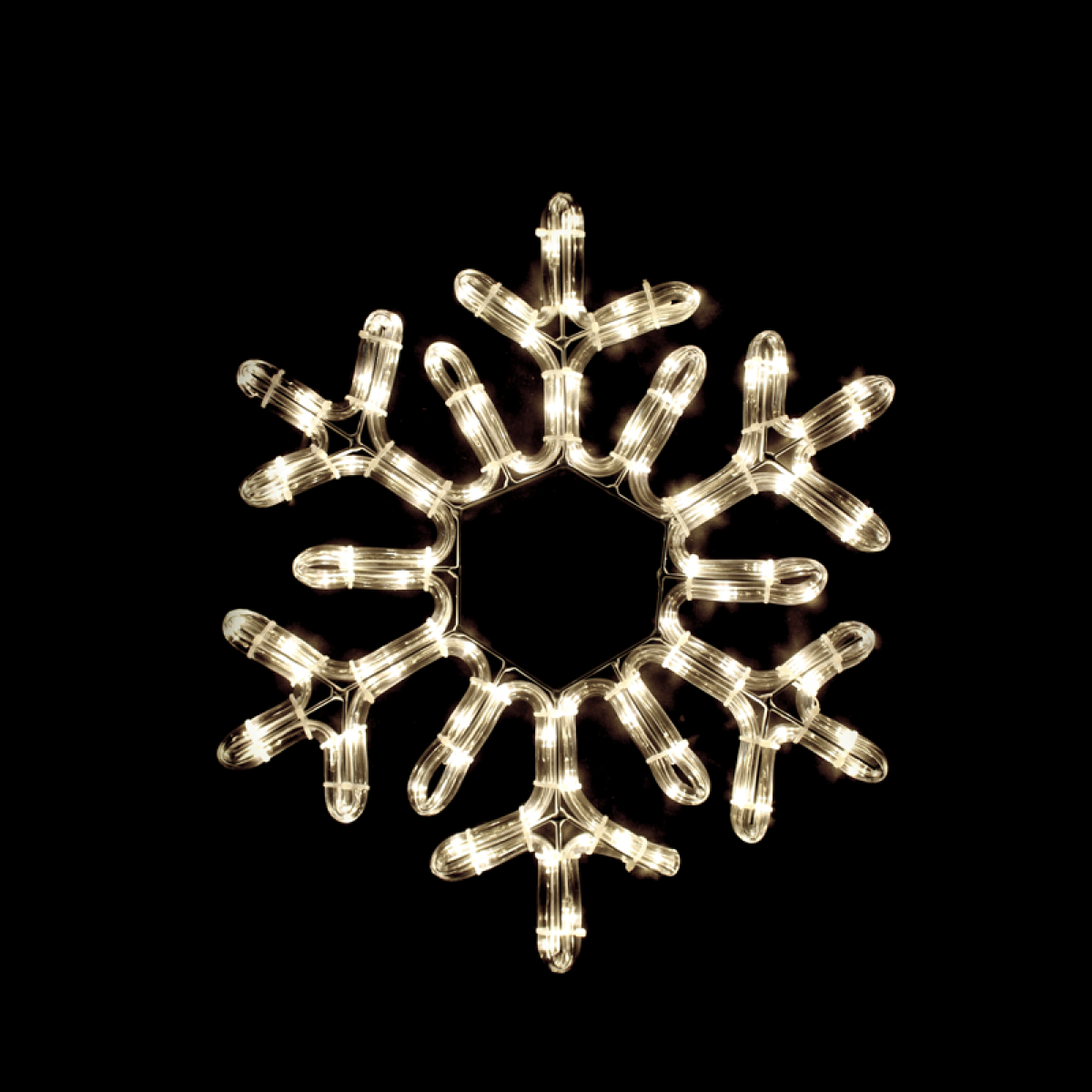 ACA  "SNOWFLAKE" 96 LED ΣΧΕΔΙΟ 4m ΜΟΝΟΚΑΝΑΛ ΦΩΤΟΣΩΛ ΘΕΡΜΟ ΛΕΥΚΟ IP65 38cm 1.5m ΚΑΛΩΔ