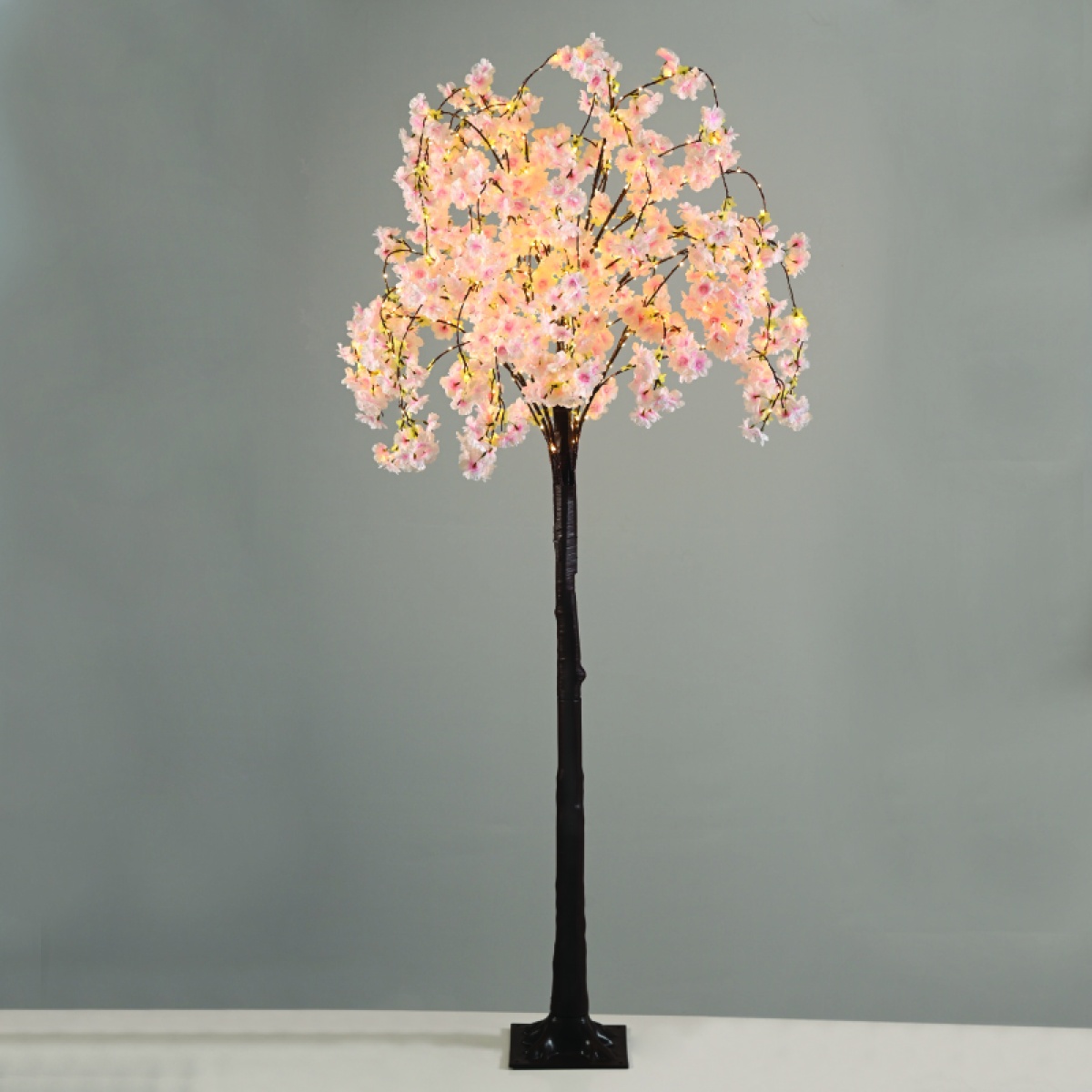 ACA CHERRY BLOSSOM TREE 400 WW LED ΛΑΜΠ. ΑΝΤΑΠΤ:4,5V IP44 ΥΨΟΣ 180cm ΒΑΣΗ:21x21cm 5m ΚΑΛ