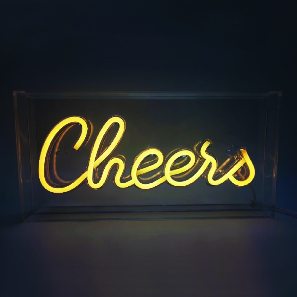 ACA CHEERS 90 NEON LED ΛΑΜΠ USB ΚΑΛ 2m ΘΕΡΜΑ IP20 30*4,6*15cm 2m ΚΑΛ