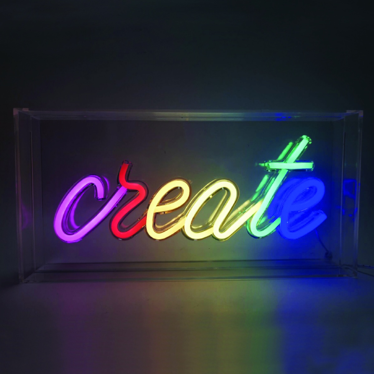 ACA CREATE 90 NEON LED ΛΑΜΠ USB ΚΑΛ 2m ΠΟΛΥΧΡΩΜΑ IP20 30*4,6*15cm