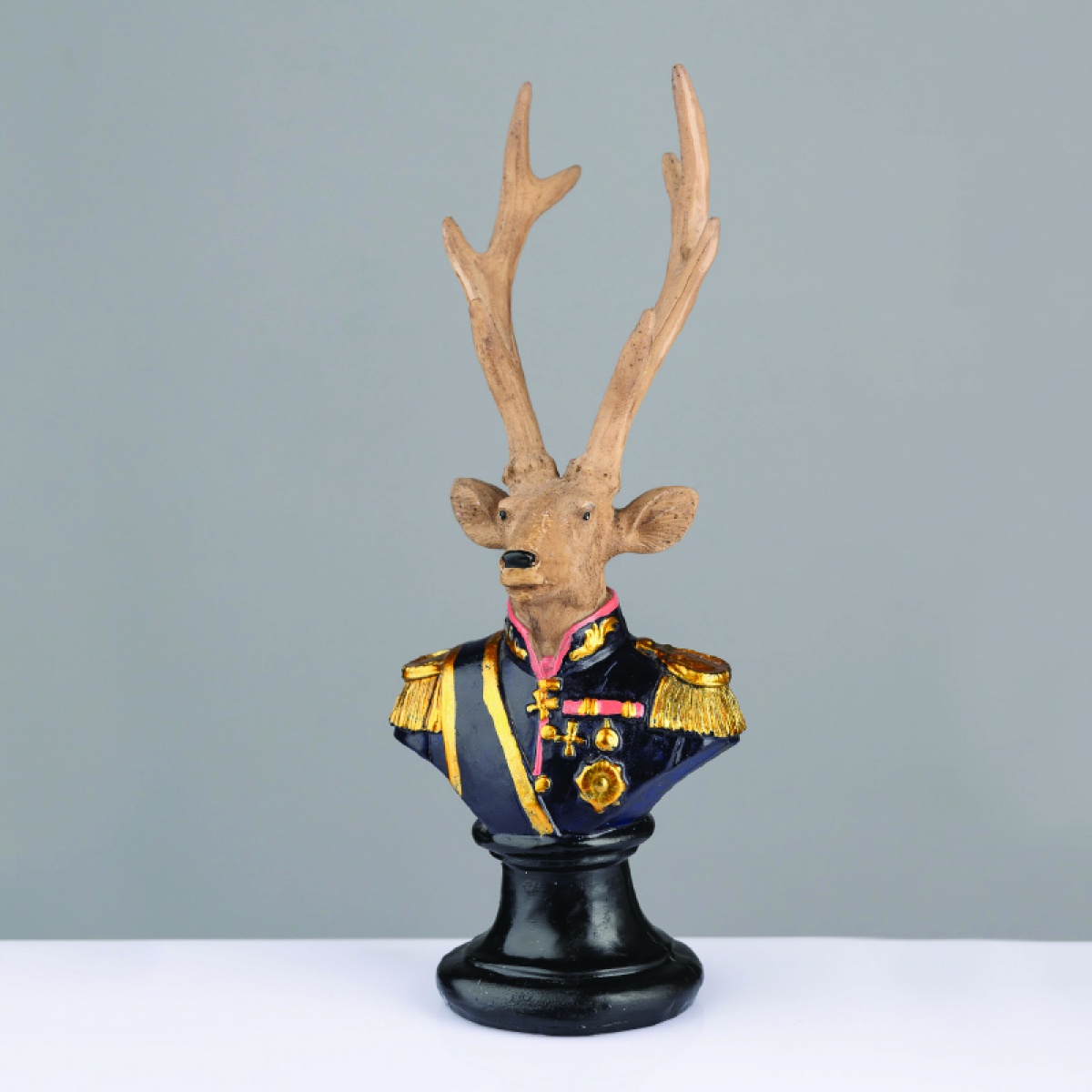 ACA ΔΙΑΚΟΣΜΗΤΙΚΟ ΕΛΑΦΙ RESIN ΣΤΡΑΤΙΩΤΗΣ ΚΑΦΕ 24cm