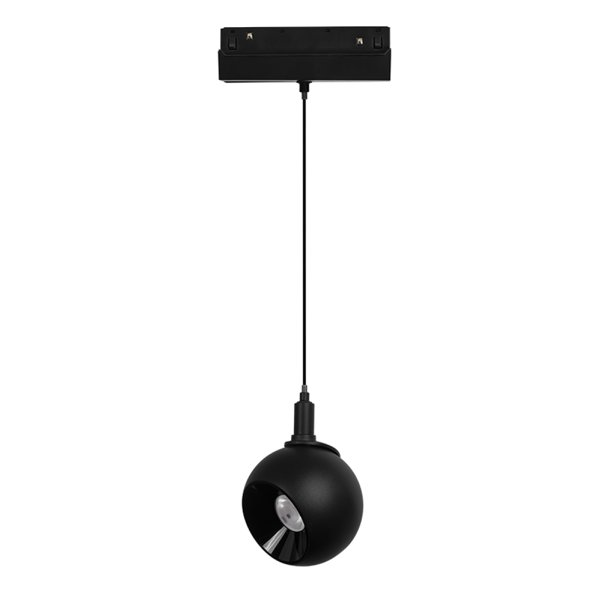 ACA ΜΑΥΡΟ ΜΑΤ ΜΑΓΝΗΤΙΚΟ ΚΡΕΜΑΣΤΟ ΦΩΤΙΣΤΙΚΟ 48V DC 12W 4000K 1050LM 36° OSRAM RA90 Φ100*134MM