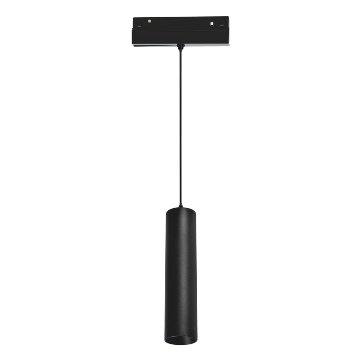 ACA ΜΑΥΡΟ ΜΑΤ ΜΑΓΝΗΤΙΚΟ ΚΡΕΜΑΣΤΟ ΦΩΤΙΣΤΙΚΟ 48V DC 9W 4000K 1030LM 36° OSRAM RA90 Φ50*220MM