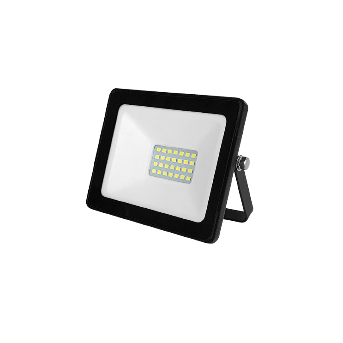ACA BLACK LED SMD FLOOD LUMINAIRE IP66 20W GREEN 230V