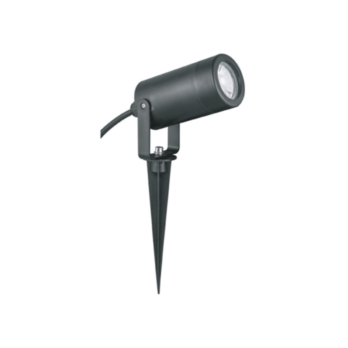 ACA DARK GREY SPOT LUMINAIRE GU10 MAX. 3W LED IP65 & GARDEN SPIKE