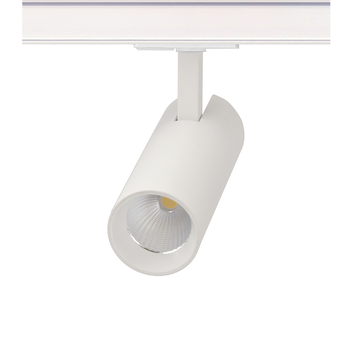 ACA SAND WHITE LED TRACK LUMINAIRE 10W 3000K 1-PHASE 36° 1000LM 230V AC Ra80 Φ55*153MM 5YRS