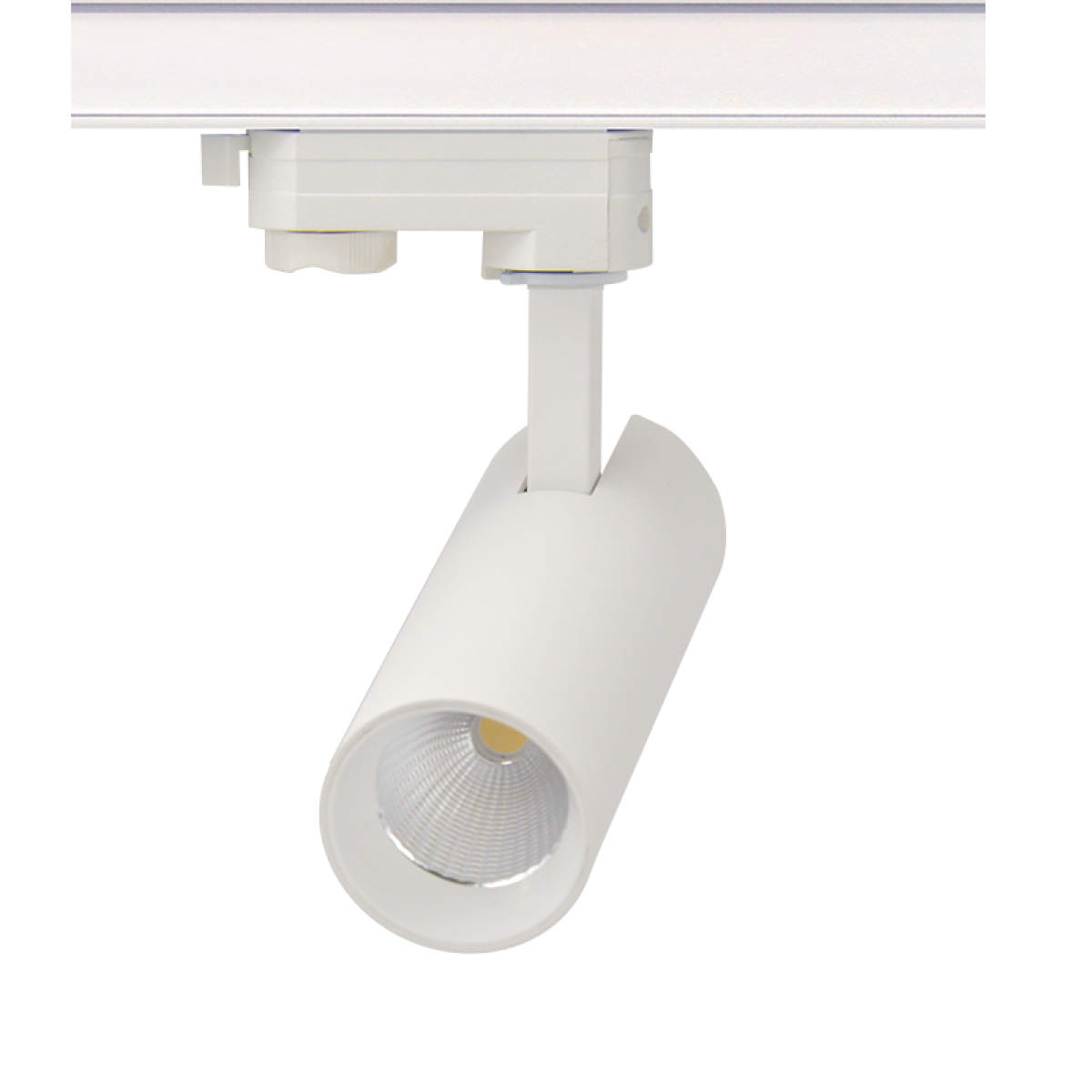 ACA SAND WHITE LED TRACK LUMINAIRE 10W 4000K 3-PHASE 36° 1050LM 230V AC Ra80 Φ55*153MM 5YRS