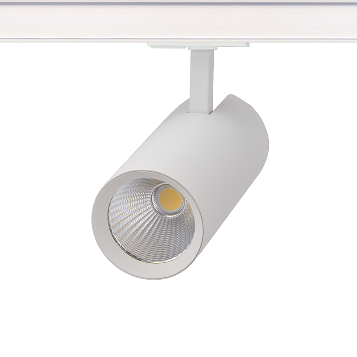ACA SAND WHITE LED TRACK LUMINAIRE 27W 4000K 1-PHASE 36° 3150LM 230V AC Ra80 Φ74*170MM 5YRS