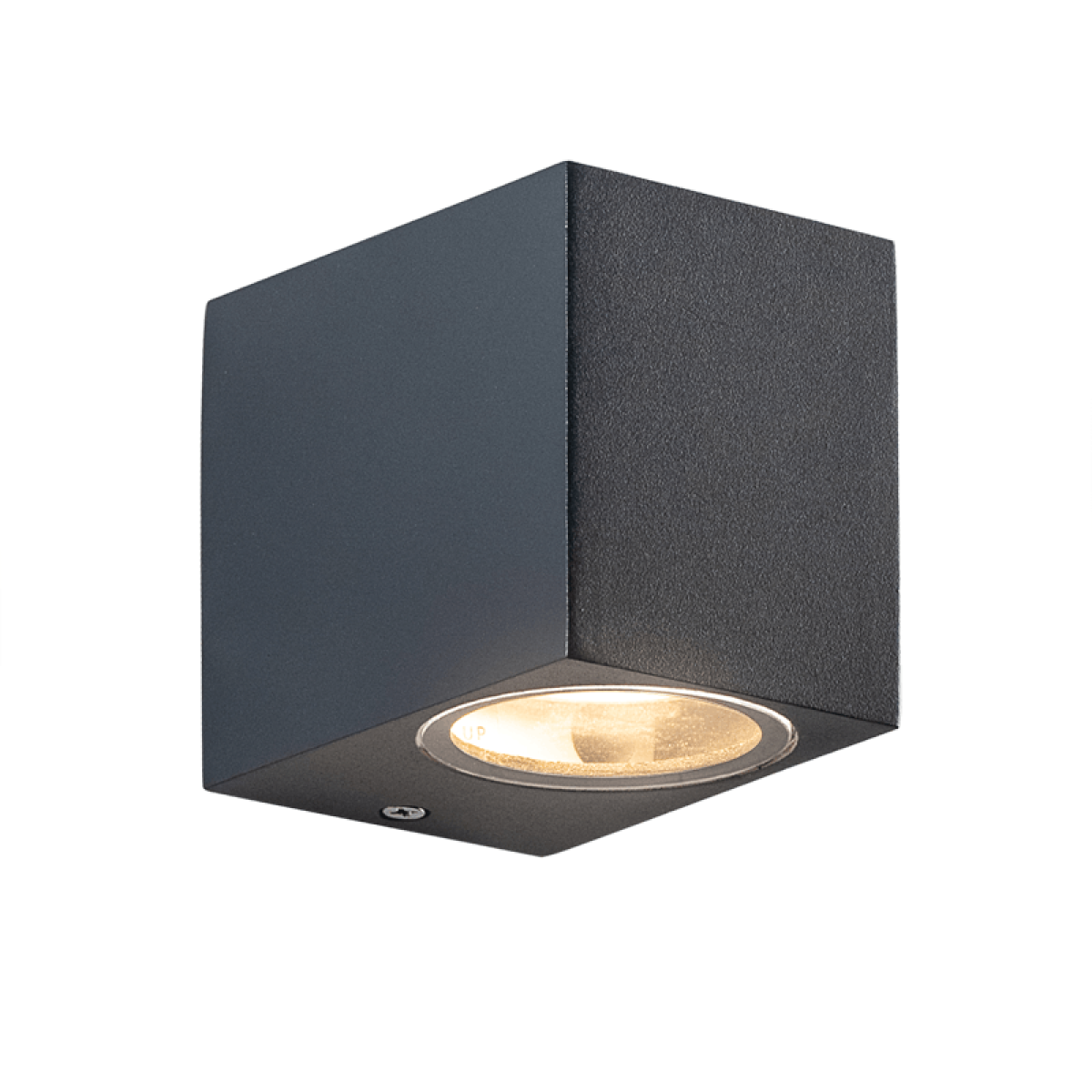 ACA GU10 WALL LUMINAIRE 230V AC DARK GREY IP65 MAX.35W