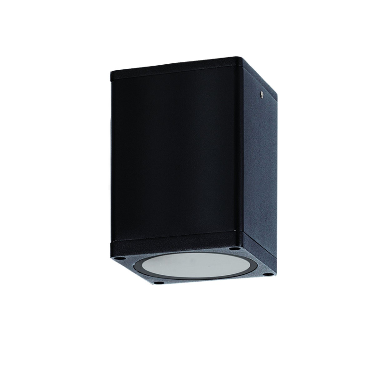 ACA Αντιγραφή της E27 PAR30 SQUARE CEILING LUMINAIRE 230V AC DARK GREY IP65 MAX.35W