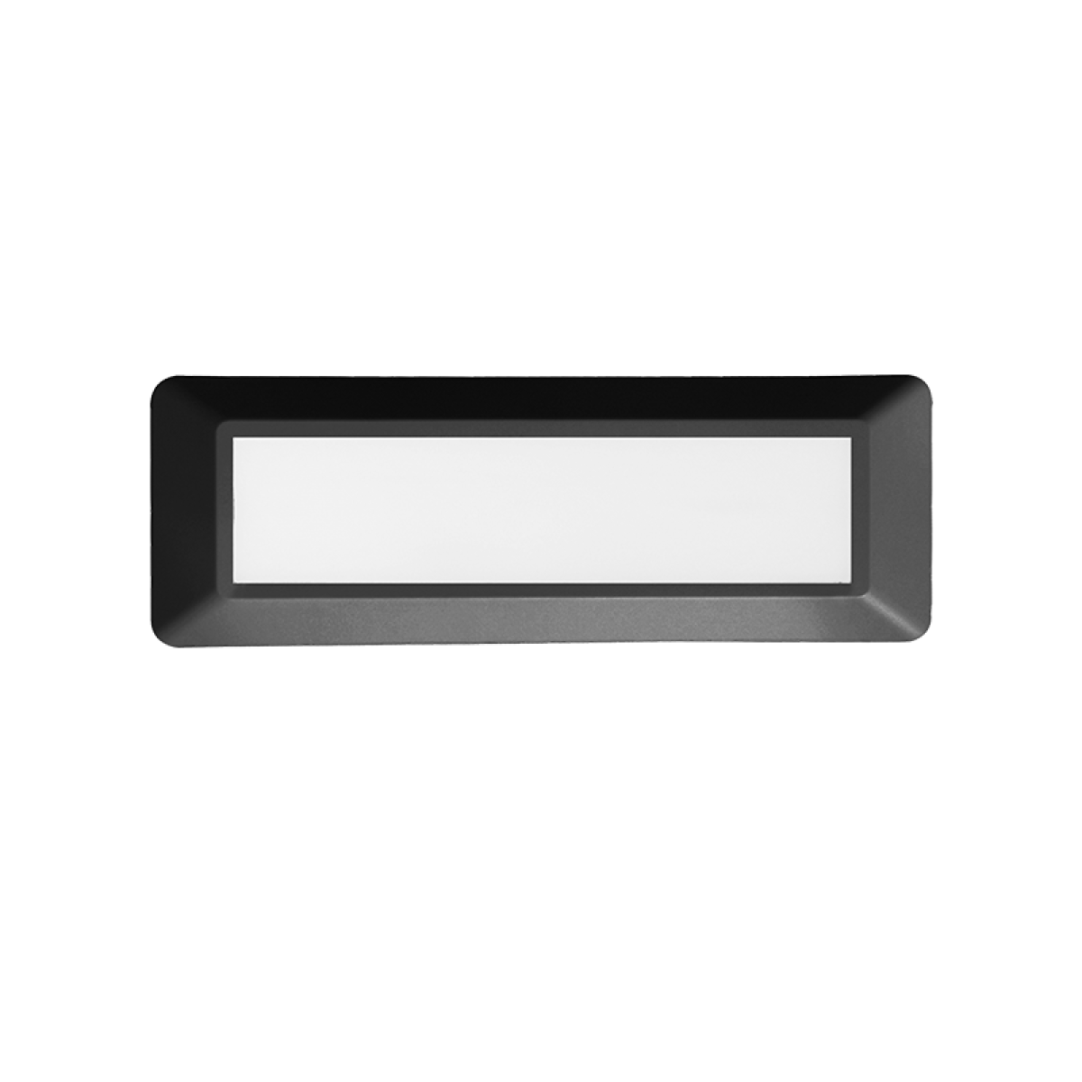 ACA LED WALL RECTANGLE LUMINAIRE DARK GREY 230V AC IP65 4W 3000K 290LM RA80