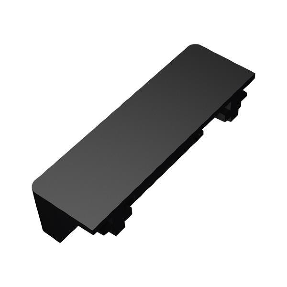 Eurolamp ΜΑΓΝΗΤΙΚΗ ΡΑΓΑ ULTRA SLIM 1m ΜΑΥΡΗ