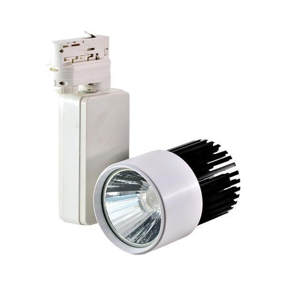 Eurolamp ΣΠΟΤ ΡΑΓΑΣ LED 4 ΓΡΑΜΜΩΝ 30W 4000K ΛΕΥΚΟ PLUS