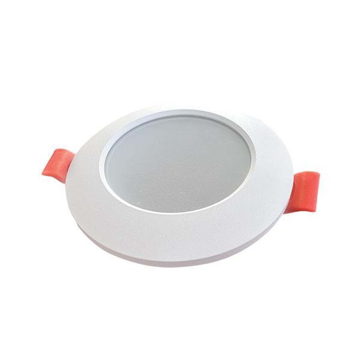 Eurolamp ΣΠΟΤ ΧΩΝΕΥΤΟ ΣΤΑΘΕΡΟ ΣΤΕΓΑΝΟ Φ92 GU10 IP44 TEX ΛΕΥΚΟ