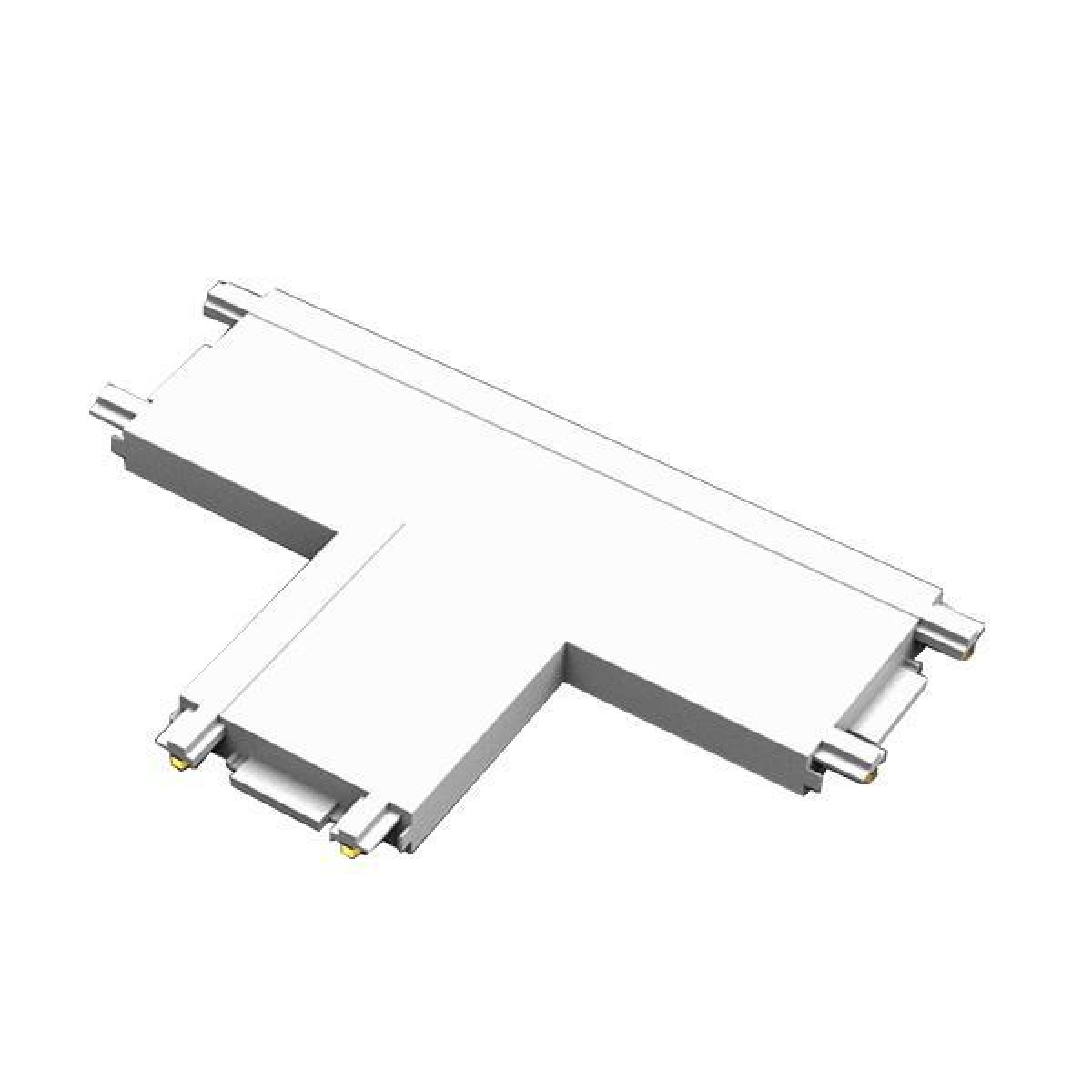 Eurolamp ΣΥΝΔΕΣΜΟΣ ΜΑΓΝΗΤΙΚΗΣ ΡΑΓΑΣ ULTRA SLIM ΤΑΦ ΛΕΥΚΟΣ