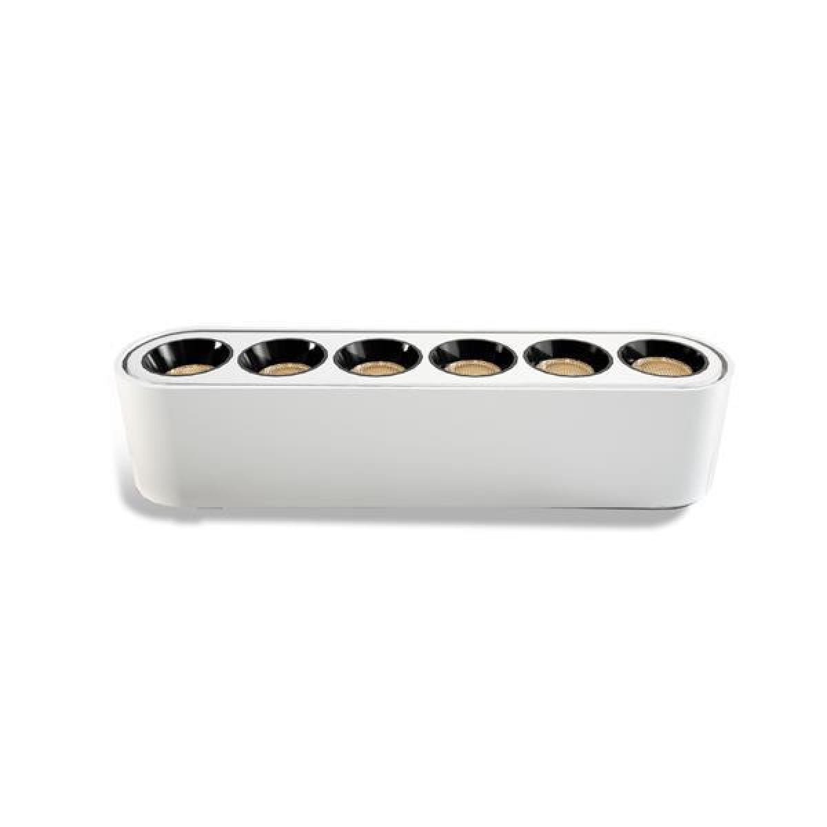 Eurolamp ΦΩΤΙΣΤΙΚΟ ΛΕΥΚΟ ΜΑΓΝΗΤΙΚΗΣ ΡΑΓΑΣ ULTRA SLIM 6W 3CCT 114.5x25x27.5mm 36⁰