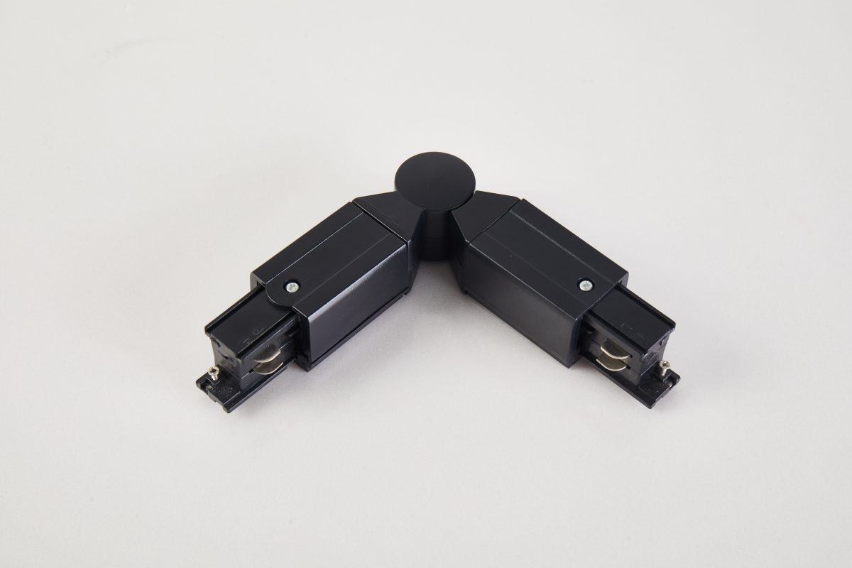 Home Lighting TRIO-AJC-BL-3PH TRIO ADJUSTABLE CONNECTOR BLACK 3PHASE 3.5x3.5*18cm