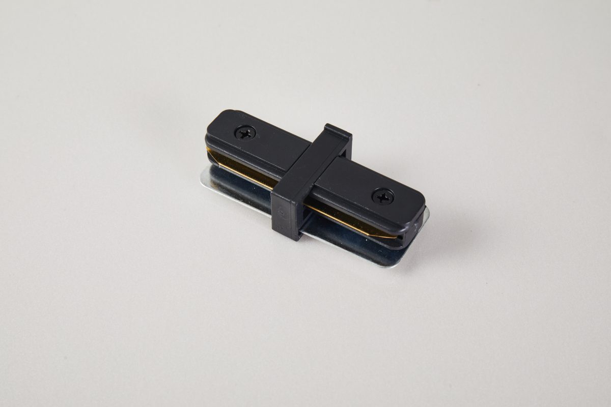Home Lighting UNO-SC-BL-1PH UNO STRAIGHT CONNECTOR BLACK 1PHASE 220-240V 9x3x2cm