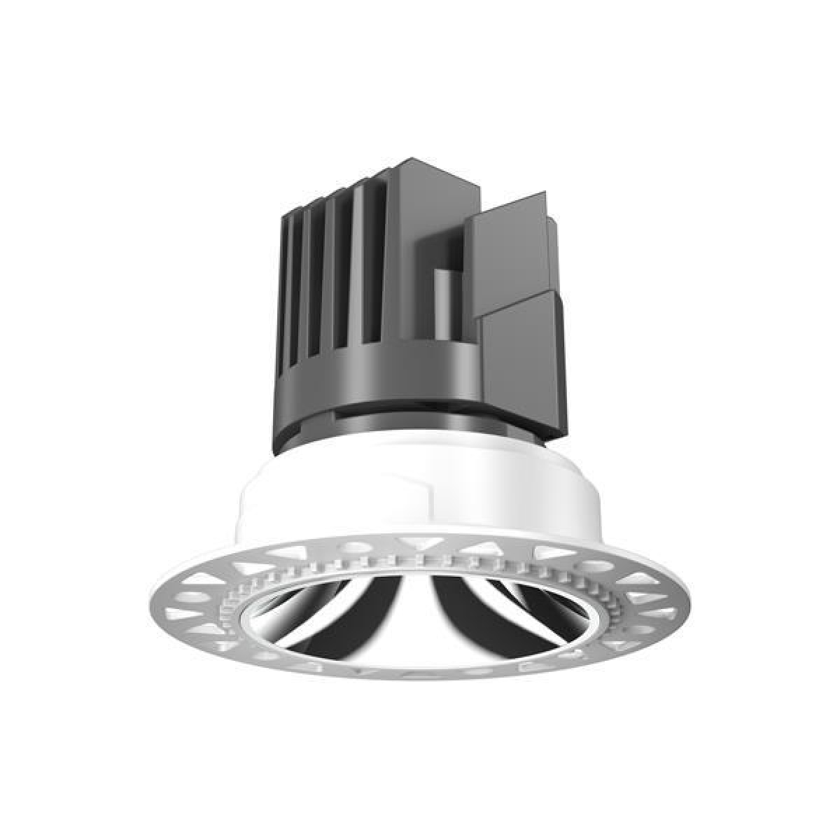 Eurolamp ΣΠΟΤ ΧΩΝΕΥΤΟ ΓΥΨΟΣΑΝΙΔΑΣ 9W Φ85 3CCT ΛΕΥΚΟ