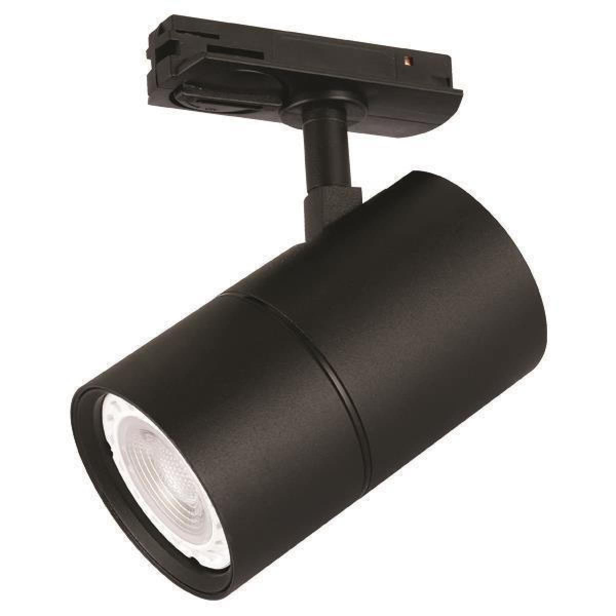 Eurolamp ΣΠΟΤ ΡΑΓΑΣ 2 ΓΡΑΜΜΩΝ GU10 Φ60x100mm ΜΑΥΡΟ
