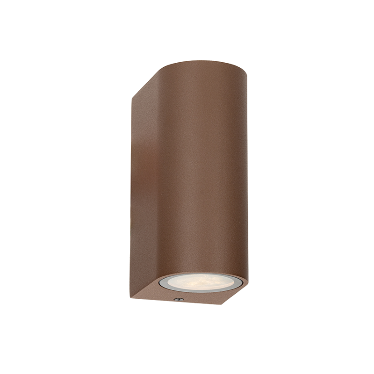 ACA GU10 WALL LUMINAIRE 230V AC RUSTY IP65 MAX.2X35W