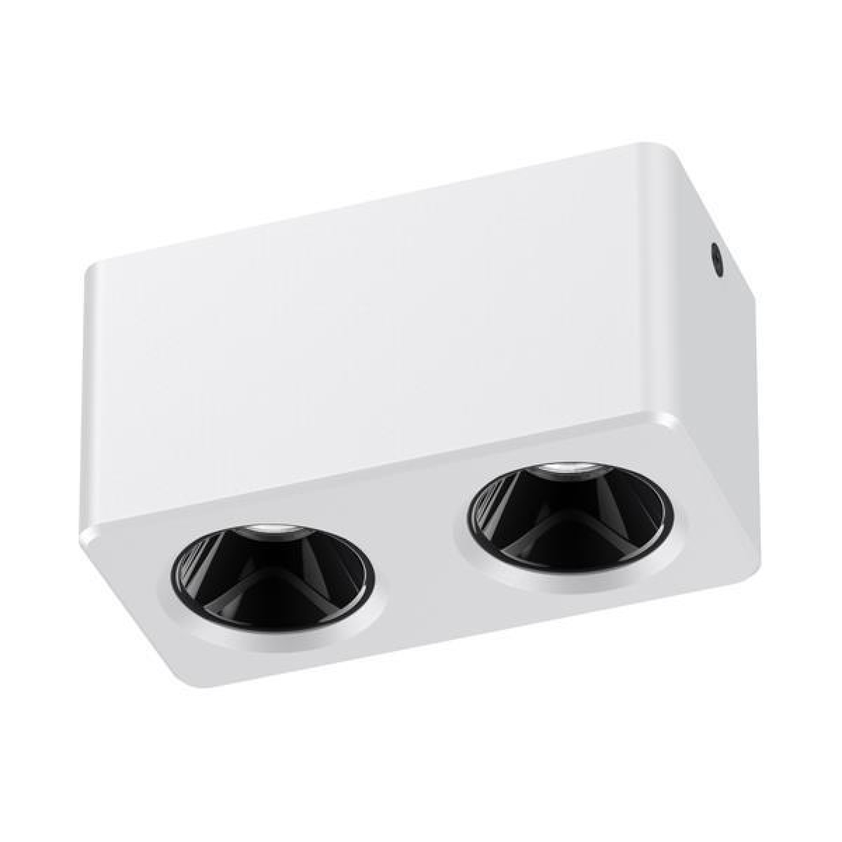 Eurolamp ΣΠΟΤ ΕΞΩΤΕΡΙΚΑ 2*7W ΑΛΟΥΜΙΝΙΟΥ ΛΕΥΚΟ 3CCT  75*150*79