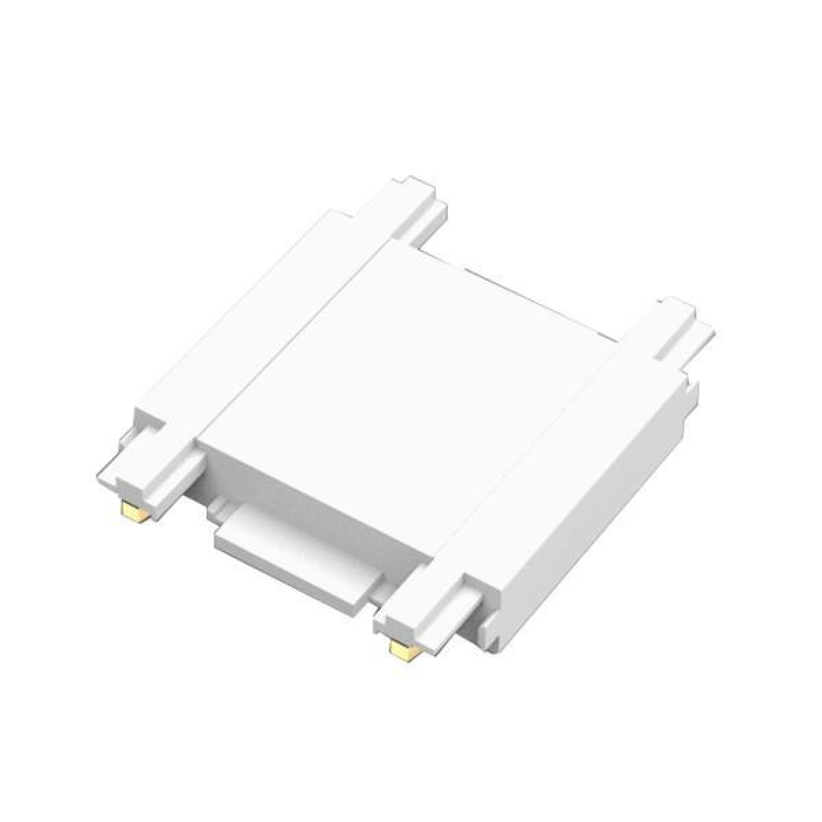 Eurolamp ΣΥΝΔΕΣΜΟΣ ΜΑΓΝΗΤΙΚΗΣ ΡΑΓΑΣ ULTRA SLIM ΤΥΠΟΥ "Ι" ΛΕΥΚΟΣ