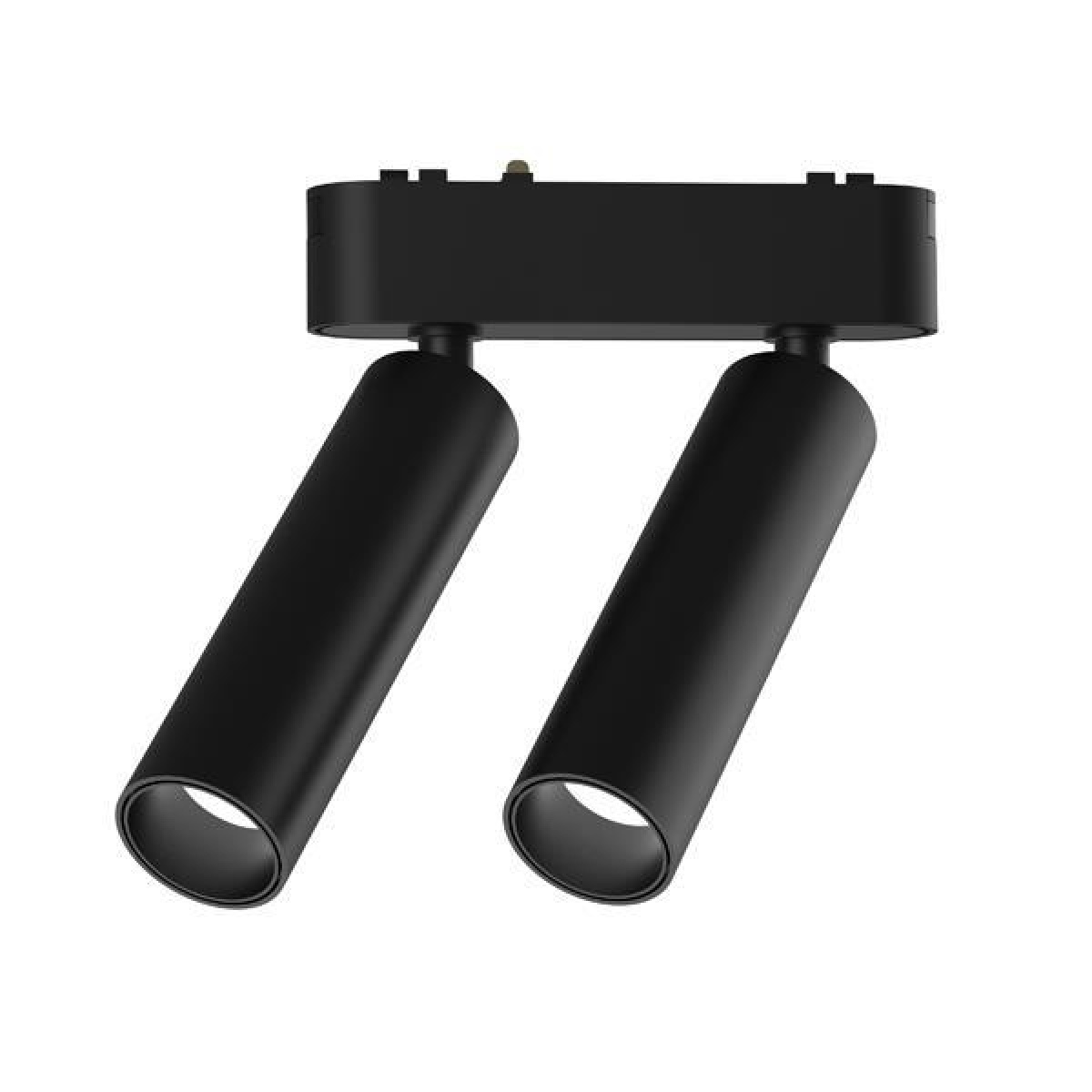 Eurolamp ΣΠΟΤ ΜΑΓΝΗΤΙΚΗΣ ΡΑΓΑΣ ULTRA SLIM ΜΑΥΡΟ 2x7W 3CCT