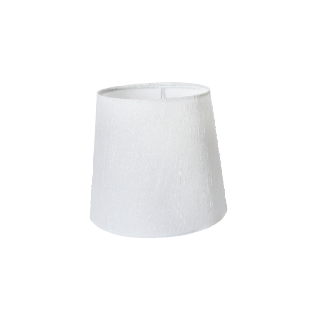 ACA  ΑΜΠΑΖΟΥΡ ΥΦΑΣΜΑ ΛΕΥΚΟ ΜΕ ΒΑΣΗ ΓΙΑ Ε14 Φ15cm X H13.5cm