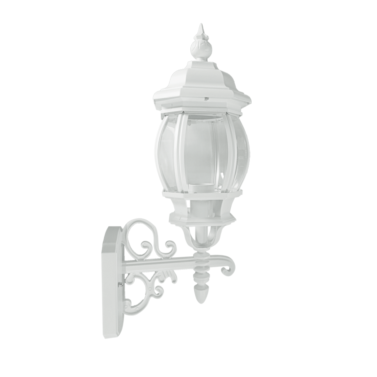 ACA ΦΑΝΑΡΙ ΕΠΙΤΟΙΧΟ ΛΕΥΚΟ ΙΡ44 Ε27 max.60W  RAL C3619Μ