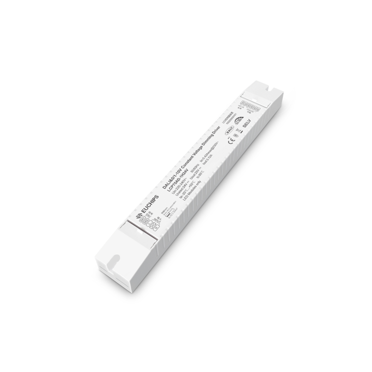 ACA LED CV DALI2 PLASTIC DRIVER 150W 230V AC- 24V DC 6.25A IP20 5YRS EUCHIPS