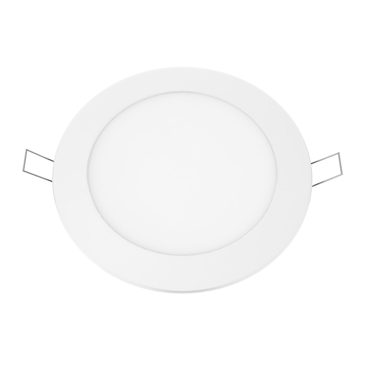 ACA ΛΕΥΚΟ ΣΤΡΟΓΓΥΛΟ LED ΠΑΝΕΛ ΧΩΝΕΥΤΟ 12W 3000K 1040Lm Φ170mm 230V AC Ra80