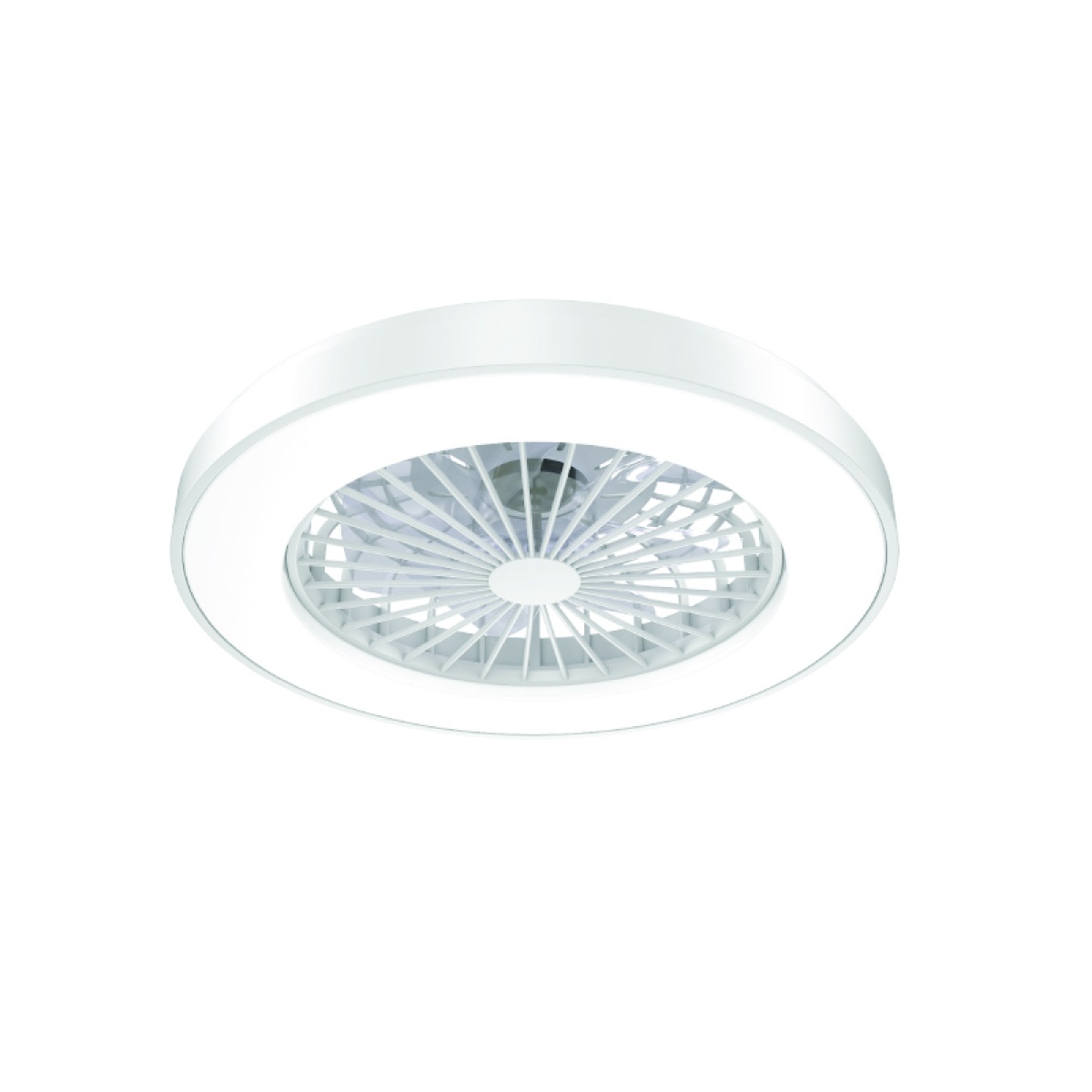 ACA ΑΝΕΜΙΣΤΗΡΑΣ ΟΡΟΦΗΣ ΠΛΑΦΟΝΙΕΡΑ SMART ΛΕΥΚΗ DIMMABLE DC22W Φ50 7 ΔΙΑΦΑΝH ABS ΠΤΕΡΥΓΙΑ ΤΗΛΕΧΕΙΡΙΣΤΗΡΙΟ