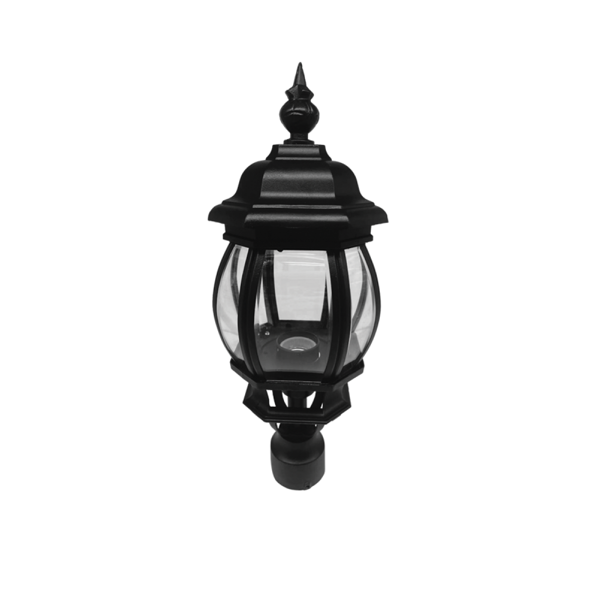 ACA ΦΑΝΑΡΙ ΙΣΤΟΥ ΜΑΥΡΗ ΙΡ44 Ε27 max.60W  RAL C0026