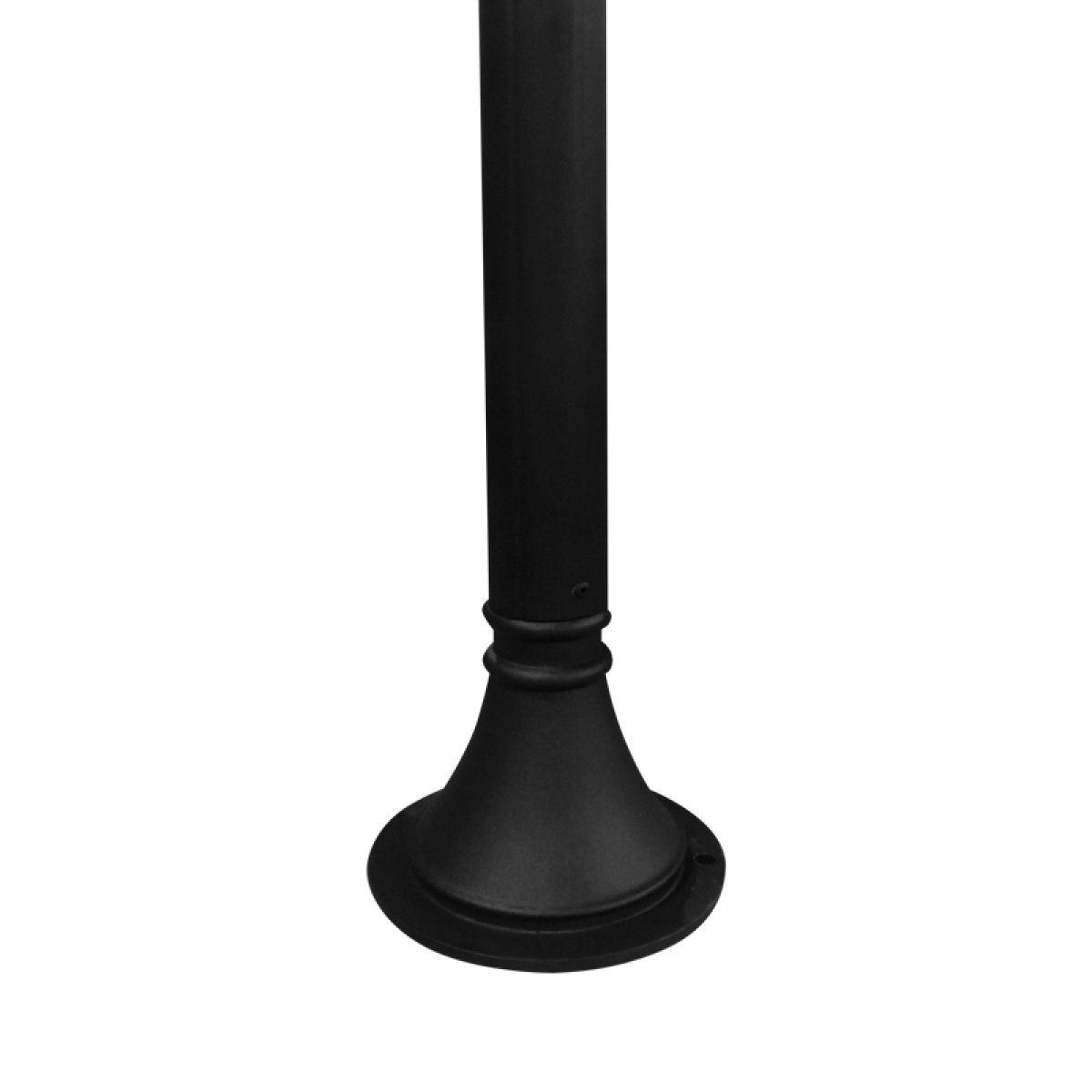 ACA ΚΟΛΩ/ΚΙ ΜΕ ΒΑΣΗ 50cm ΓΙΑ ΦΑΝ/ΚΙΑ ΑΛ/ΝΙΟΥ ΜΑΥΡΟ  RAL C0026