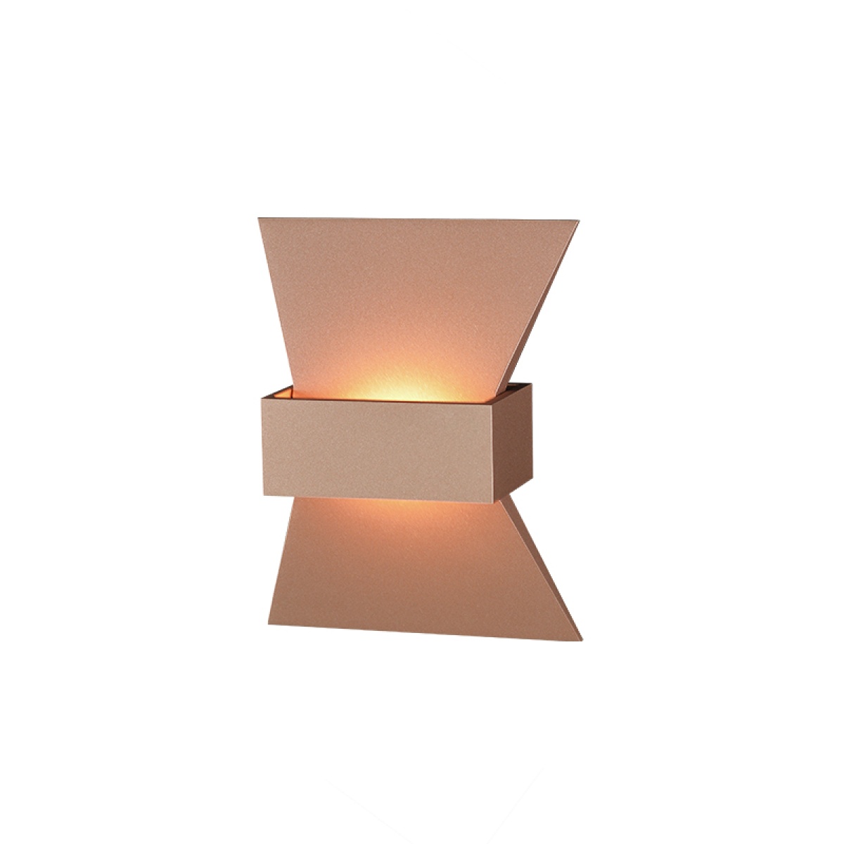 ACA ΕΠΙΤΟΙΧΟ Φ/Σ LED 6W 3000K ΑΛΟΥΜΙΝΙΟ ΧΡΥΣΟ 20Χ16Χ7CM ELEGANT
