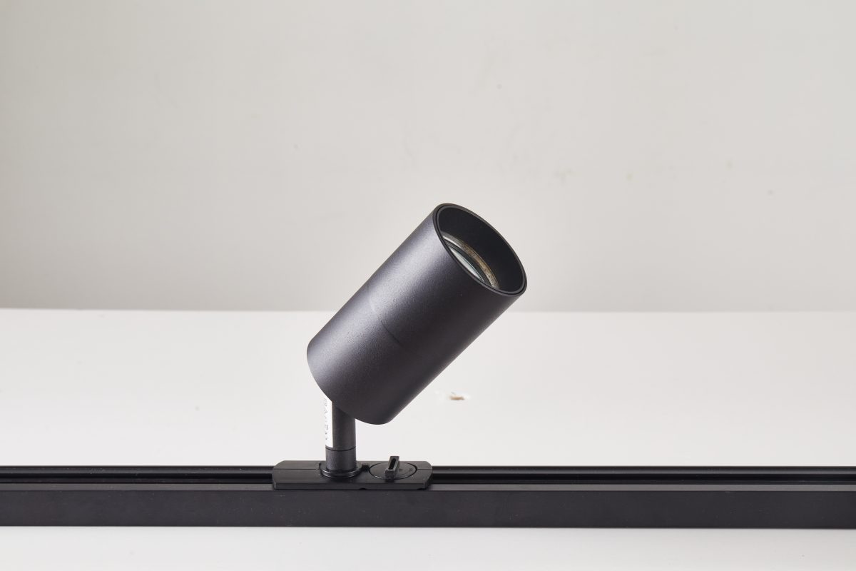 Home Lighting SE-SP-BL-1PH BARILLO SPOTLIGHT BLACK GU10 1PHASE 57x110mm