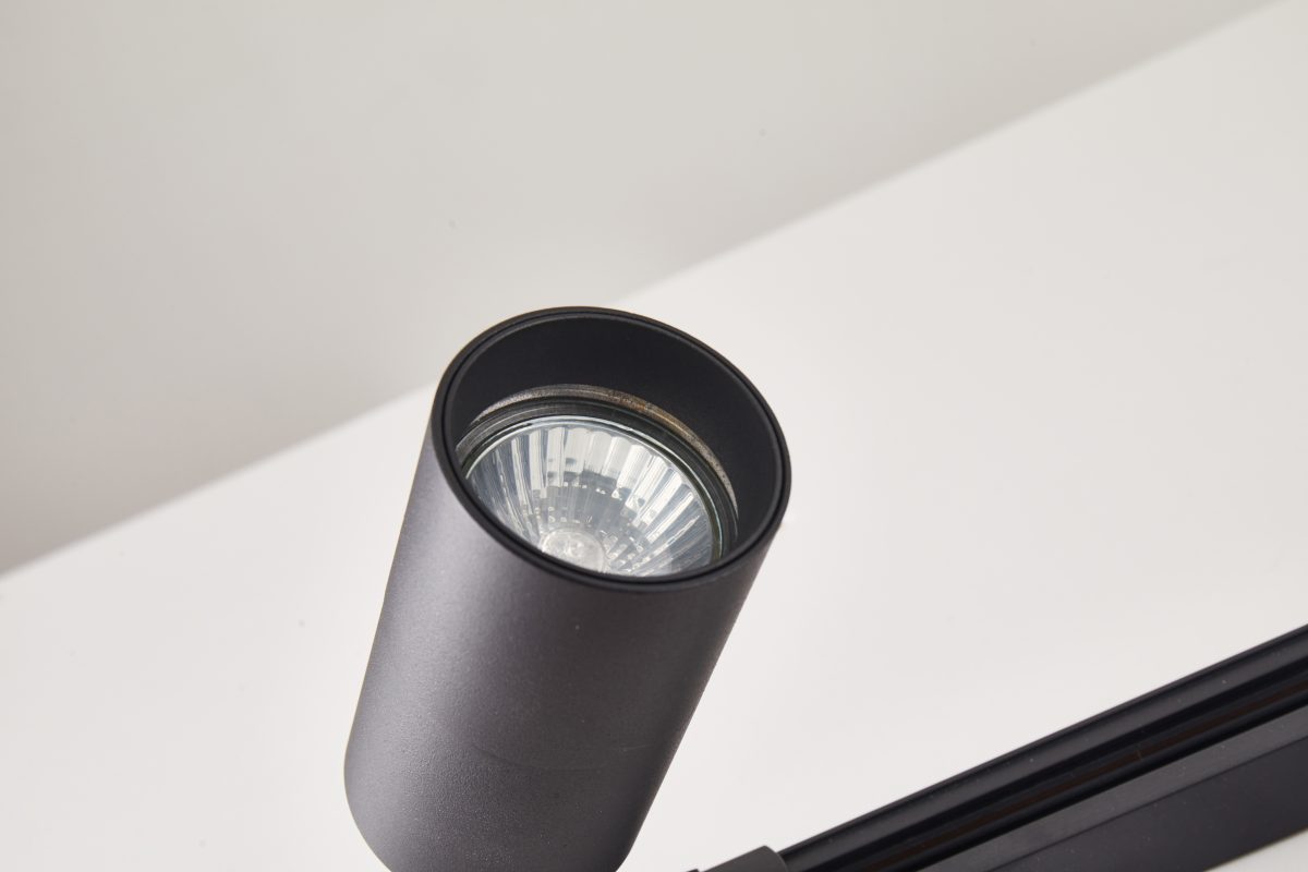 Home Lighting SE-SP-BL-1PH BARILLO SPOTLIGHT BLACK GU10 1PHASE 57x110mm - Image 3