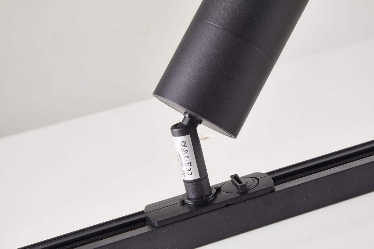 Home Lighting SE-SP-BL-1PH BARILLO SPOTLIGHT BLACK GU10 1PHASE 57x110mm - Image 4