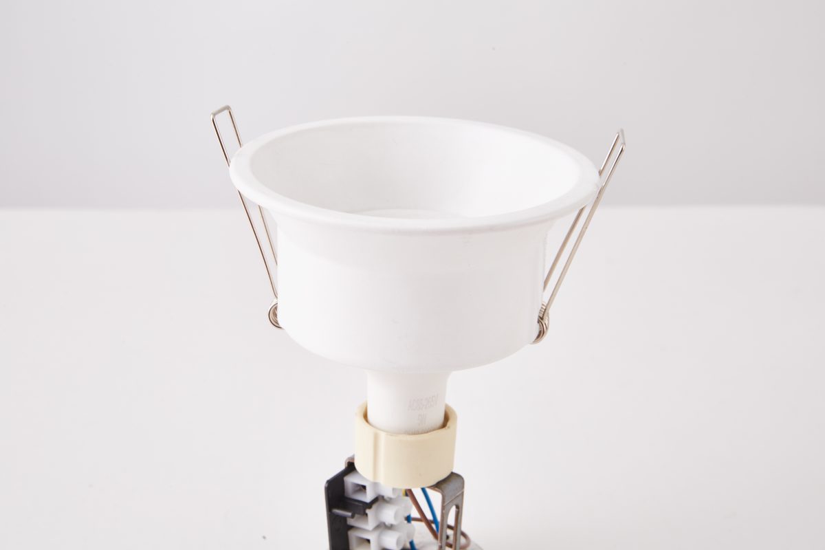 Home Lighting SE-SP-DL-R-WH CARGO SPOTLIGHT DOWNLIGHT RECESSED GU10 WHITE FOR HOLE 6.5cm - Image 2