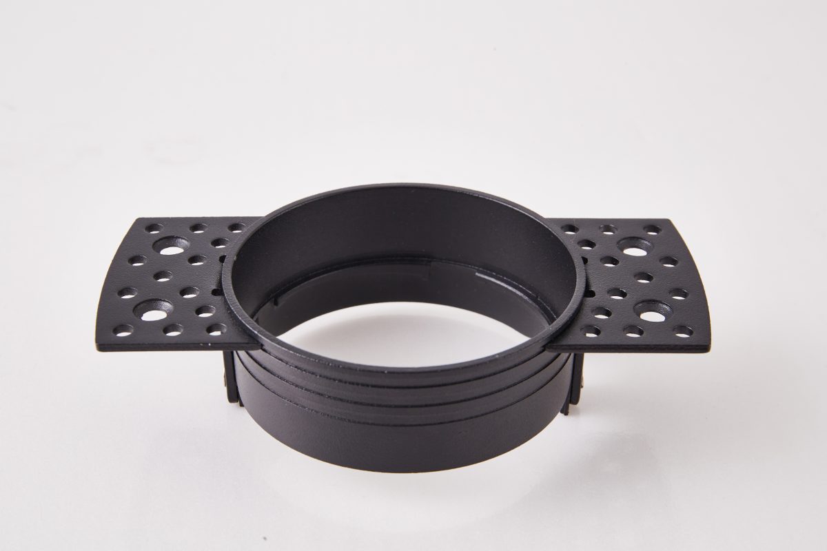Home Lighting SE-SP-TR-BL TRIXI SPOTLIGHT TRIMMLESS BLACK GU10/G75 FOR HOLE 7cm