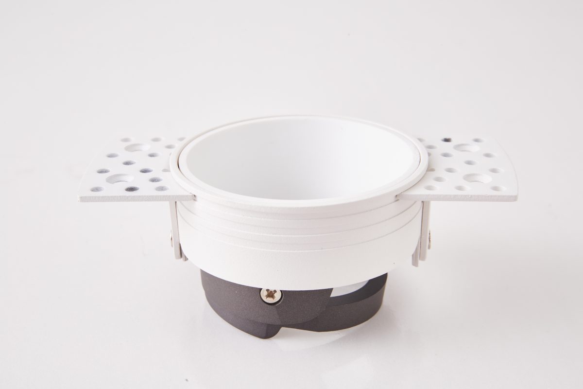 Home Lighting SE-SP-TR-WH TRIXI SPOTLIGHT TRIMMLESS WHITE GU10/G75 FOR HOLE