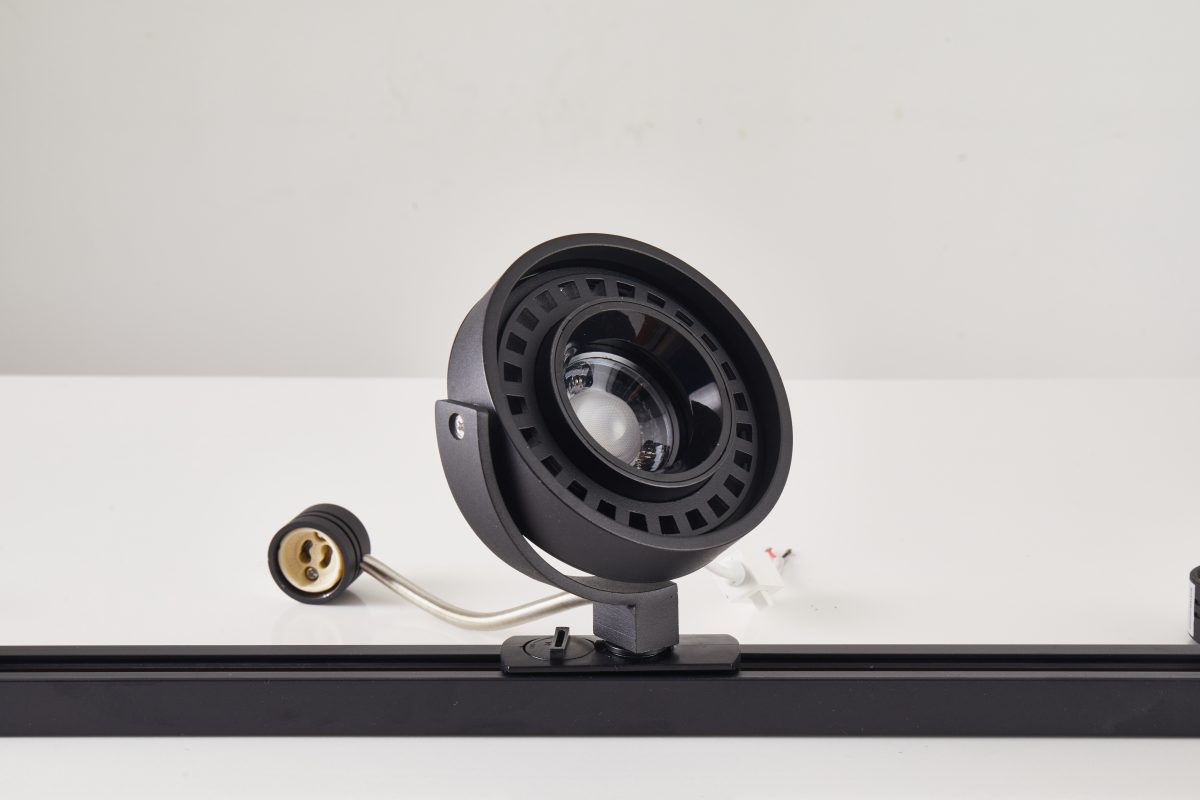 Home Lighting SE-SPR-DL-BL PARO SPOT FOR PAR111 DOWNLIGHT D120MM BLACK - Image 4